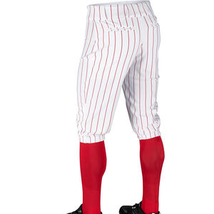 Uniformes de sport personnalisés, pantalons de baseball, softball, coupe décontractée, pantalons de baseball sublimés à fines rayures - Product Image 3