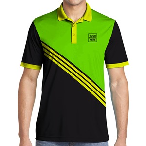 Polo de verano de alta calidad para hombre, camiseta de manga corta de secado rápido Multicolor, elasticidad, transpirable, seda helada fresca - Product Image 6