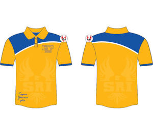 เสื้อโปโลแขนสั้นผ้าคอตตอน 100% สำหรับผู้ชาย ดีไซน์หรูหรา สไตล์ Delta Summer ของ Sigma Gamma Rho Sorority รับผลิตแบบ OEM ODM และออกแบบตามสั่ง - Product Image 2