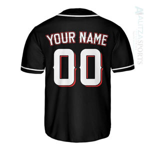 Conception personnalisée Adulte Jeune Plus Size Baseball Softball Jersey Shirt Respirant Maille Broderie Numérique Sublimation Impression - Product Image 3