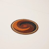 Nouveau napperon design pour décor de table napperons en jonc de mer pour table à manger en napperons tissés
