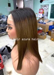 ผมต่อ Azura Hair เวียดนามแท้ Remy Human Hair แบบ Skin Weft  ถักสองชั้นด้วยเครื่องจักร  ทุกสี - Product Image 6