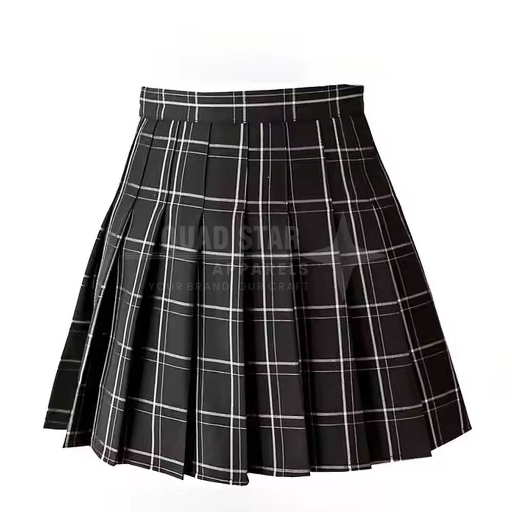 Black and White Striped Skirts Stylish Versatile