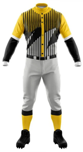 Uniforme de baseball avec logo personnalisé du fabricant pakistanais pour adultes Ensembles de matériaux frais respirants Prix quantité minimale de commande bas - Product Image 4