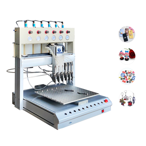 Mesin Cetak Tetes Otomatis 6 Warna dengan Garansi 2 Tahun Digunakan untuk Pembuatan Casing Kartu Kerja Silikon dan Dompet PVC - Product Image 4