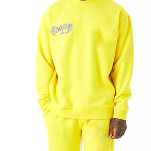 ชุดวอร์มพิมพ์ลายพัฟสำหรับผู้ชายชุดฝึกซ้อมชุดกีฬาแนวสตรีทชุดออกกำลังกายพิมพ์ลายพัฟสำหรับผู้ชายสำหรับฤดูหนาวโลโก้ตามสั่ง - Product Image 5