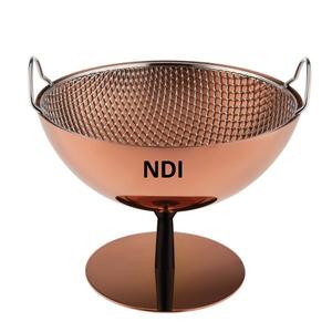 Cuencos para servir frutas de Metal pulido personalizados, mesa ecológica decorativa, almacenamiento de frutas y verduras secas de alta calidad - Product Image 2