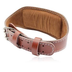 Cinturón de levantamiento de pesas de cuero ajustable al por mayor - Product Image 3