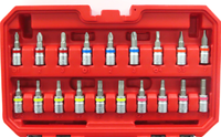 Support personnalisable OEM 37pcs 1/4 "Drive Fit-All Socket Set Comprend Case Combination Tool Kit