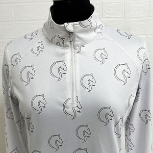 Camisas de Manga Corta para Montar a Caballo, Precio al por Mayor, Duraderas, Elásticas, Cómodas, Ajustadas, para Jodhpur y Pantalones de Equitación - Product Image 5