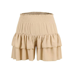 Pantalones cortos con volantes de moda superventas, pantalones cortos de mujer de nuevo estilo de alta calidad, pantalones cortos con volantes para adultos - Product Image 4