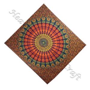 Tapisserie murale décorative, tenture murale, noël, Mandala, personnalisé - Product Image 1