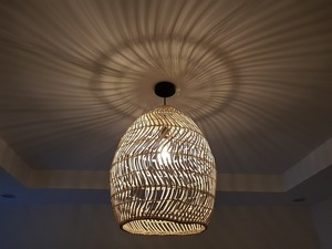 โคมไฟหวายสไตล์มินิมอลฝรั่งเศสสุดฮิตปี 2026 สำหรับบ้านพักอาศัย รีสอร์ท โรงแรม โคมไฟเพดาน โคมไฟห้อยแบบเวียดนาม - Product Image 5