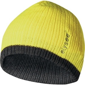 Gorro de Punto Universal Marius Amarillo/Gris ELYSEE, Gorras y Sombreros Promocionales - Product Image 1