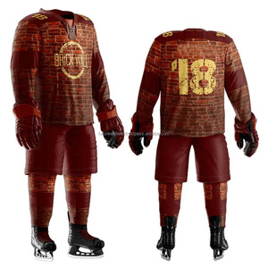 Uniforme de hockey sur glace le plus populaire pour adultes Concevez votre propre logo - Product Image 6