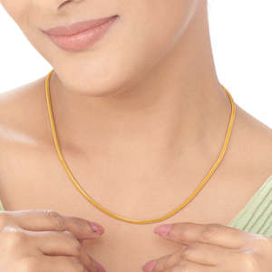 สร้อยคอทองคำคลาสสิกประดับเพชรและมุก - ของขวัญวันครบรอบสไตล์ศาสนา - Product Image 3