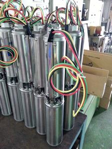 Pompe submersible pour puits profond en acier inoxydable Subwell, 2 pouces, 2 CV, 1,5 kW, 18 m³/h, 59 m, haute pression, électrique, multi-étages - Product Image 3