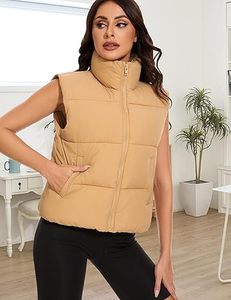 Venta Directa de Fábrica, Chaleco Acolchado con Cierre y Cuello en V, Personalizable, Transpirable, de Alta Calidad, para Hombre, Ropa de Invierno Informal - Product Image 4