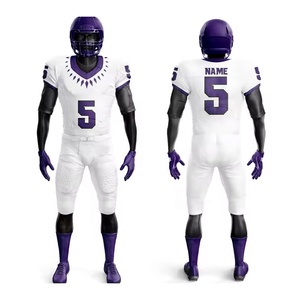 Hot Sale In Wholesale Price American Football Uniform <b>Top</b> Quality American Football Uniforms With Customised Logo - Product Image 4