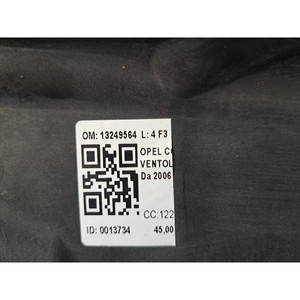 VENTILADOR DE REFRIGERACIÓN DEL MOTOR OPEL Corsa D 3P 2ª Serie 13249564 gasolina 1229 (11>) - Product Image 4