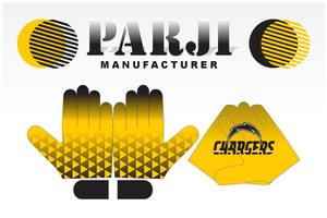 Gants de football américain Raiders, gants adhérents de haute qualité à bas prix - Product Image 6