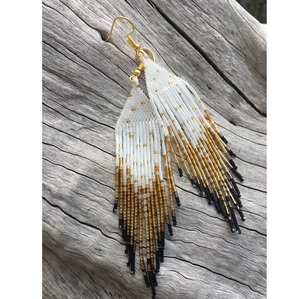 Pendientes llamativos con cuentas de semillas de cristal al por mayor - Product Image 6