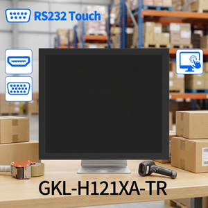 High Quality <b>Touch</b> Desktop <b>Monitor</b> 4:3 Desktop <b>Touch</b> <b>Monitor</b> Resistive Desktop <b>Monitor</b> With Desktop Stand - Product Image 1