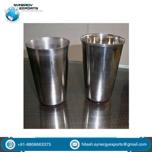 Kitchen and Tabletop Use Stainless Steel SS Water Glass Tumbler From India Origin Exporter at Best Market Price - Product Image 3