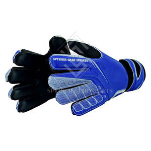 SPYTHER GEAR SPORTS Wholesale OEM Factory Price <b>Men's</b> Goalkeeper Gloves <b>Latex</b> Anti-Slip Hook and Loop Closure Finger Protection - Product Image 2