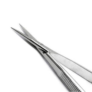 Logotipo de marca personalizado Nuevas tijeras Manicure Spring Action Extra Sharp Russian 2025 Straight Curved Micro Scissors - Product Image 3