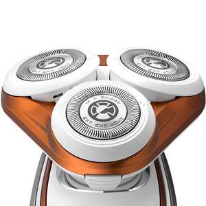 Afeitadora Eléctrica Rotatoria Inalámbrica de Doble Cuchilla Lavable para Uso en Seco y Húmedo, con Interfaz en Alemán, IPX7, Mini Afeitadora Eléctrica de Repuesto para Rostro - Product Image 5