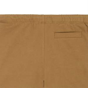Short en polaire marron classique pour femme confortable et léger avec ceinture élastique pour les entraînements d'été High Street Style - Product Image 5