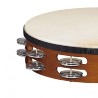 Precio de Venta caliente Precioso Color sólido Pandereta Instrumento musical Diseño personalizado Pandereta
