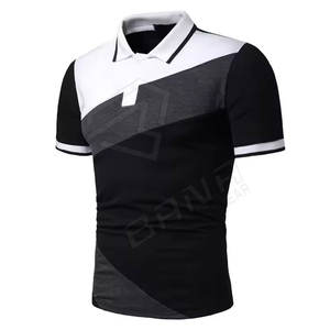 Camisa de botón de verano de estilo informal de alto precio, camisetas Polo personalizadas, camisetas Polo de manga corta estampadas para hombres, camisetas Polo de gran tamaño a la moda - Product Image 2