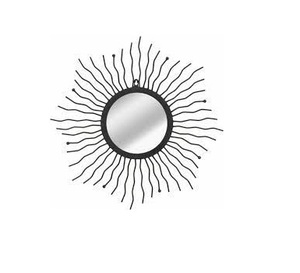 Cadre de miroir de qualité supérieure en acier inoxydable & fer or & noir & argent dans la forme et les tailles personnalisées pour la décoration intérieure. - Product Image 4