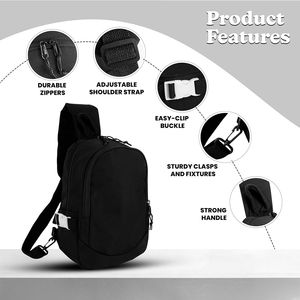 Bolso Bandolera Ligero y Duradero para Hombre, para Viajes, Nueva Moda, Impermeable, Personalizado - Product Image 3