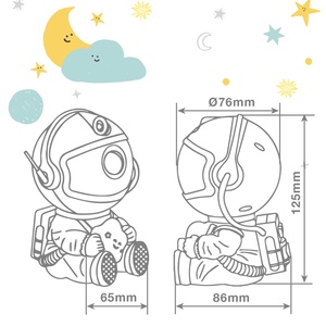 Lampada astronauta a LED per bambini con proiettore 3W (GSC 202800015) - Product Image 6