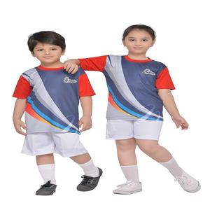 Camiseta de cuello redondo unisex del fabricante de uniformes deportivos profesionales con pantalones cortos Impresión digital para atletas - Product Image 1