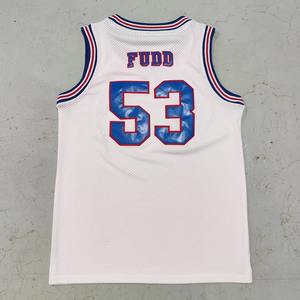 Gilets de basket-ball par sublimation Écusson de broderie d'équipe Maillots de basket-ball sarcelle personnalisés à la mode Maillot de basket-ball en maille - Product Image 1