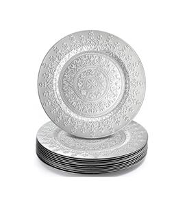 Plaque de présentation élégante en métal pour décoration de table avec un design élégant, parfaite pour les repas à domicile modernes - Product Image 4