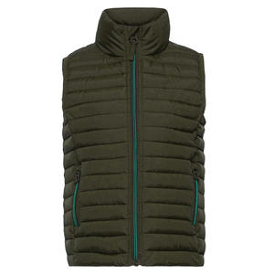 Gilet bouffant décontracté Veste bouffante nouveau design Gilet bouffant sans manches à capuche amovible pour hommes - Product Image 6