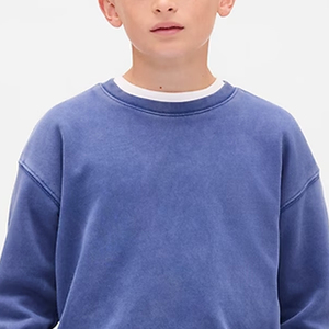 Sudadera de Cuello Redondo para Niños, de Poliéster/Algodón, con Mangas Completas, Precio al por Mayor para Compradores al por Mayor, Diseño Casual a Precio Económico - Product Image 2
