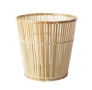 Paniers de rangement écologiques en acier inoxydable organisateur de vêtements de blanchisserie en rotin différentes tailles meilleur prix pour la salle de bain domestique - Product Image 6