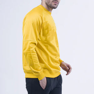 Sudadera de Cuello Redondo para Hombre, de Alta Calidad, con Logotipo Personalizado, Estilo Holgado, Gruesa, con Hombros Caídos - Product Image 5