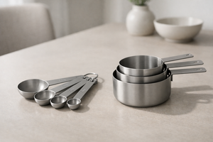 De acero de oro de medición cucharas herramientas de cocina superior de mesa de regalo - Product Image 2