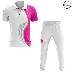 Nuevo diseño de logotipo uniforme escolar Fanswer Pit Crew Race Polo camiseta de cricket camisa personalizada uniformes de cricket - Product Image 4