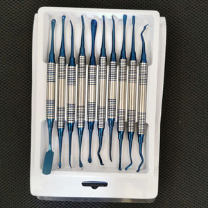 Elevadores Manuales para Elevación de Seno Maxilar Dental, Juego de Instrumentos de Cirugía Oral para Implantes, Curetas, Instrumentos de Injerto Óseo, Acero Inoxidable, CE - Product Image 4