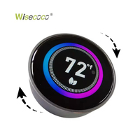 Solution d'affichage Wisecoco Smart Rotary Encoder, écran TFT LCD rond de 1,28 pouce 240x240 avec bouton rotatif pour maison intelligente, HMI, automobile