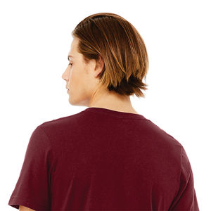 Premium 100% algodón peso pesado cuello en V camiseta para hombres de gran tamaño y estilo formal para personalización y serigrafía - Product Image 6