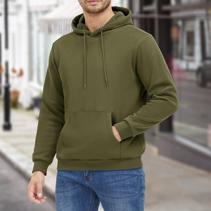 Sudaderas personalizadas de alta calidad al por mayor, sudaderas con capucha de algodón de tamaño de EE. UU., sudaderas con capucha para hombre en blanco - Product Image 6